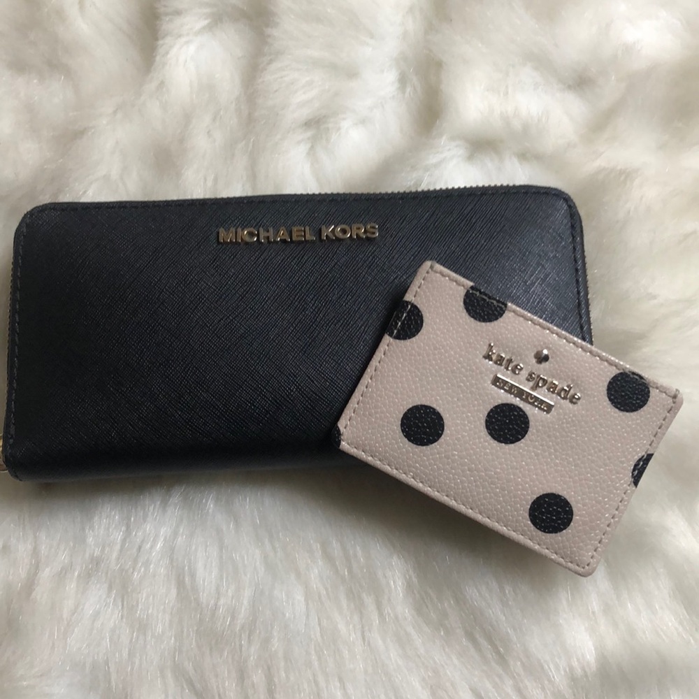 Michael kors Wallet & Kate Spade cardholder bundle